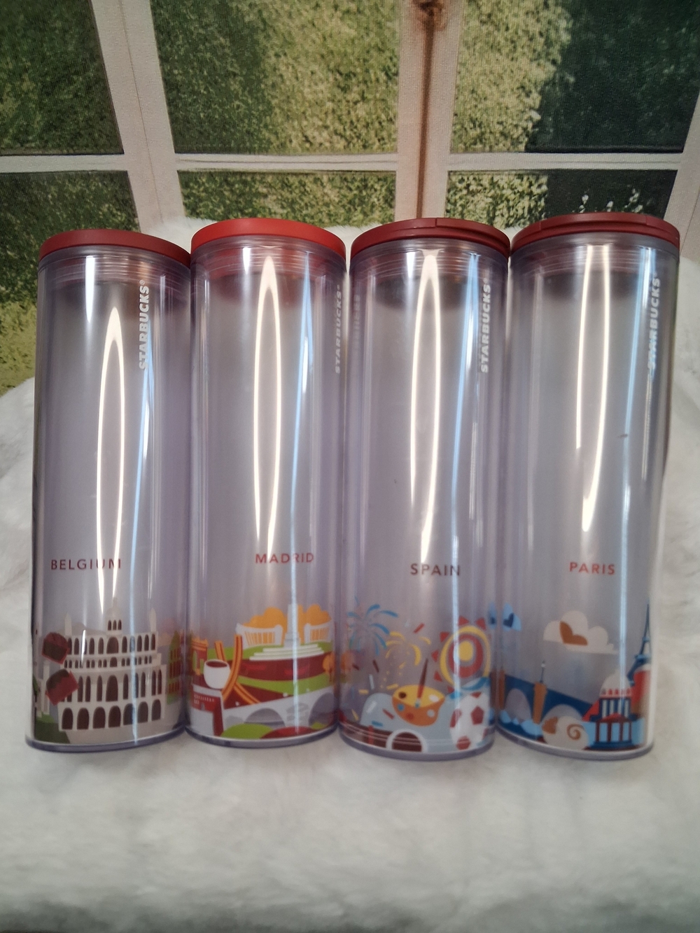 Starbucks You Are Here European Collection Tumblers | Paris Madrid Spain Belgium